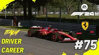EVİMİZDE TARİH YAZDIK! MONZA'DA UNUTULMAZ YARIŞ ( F1 24 KARİYER MODU BÖLÜM 75 )