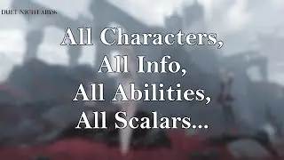 (CBT2) Duet Night Abyss | All Characters - Full Info, Attributes, Introns