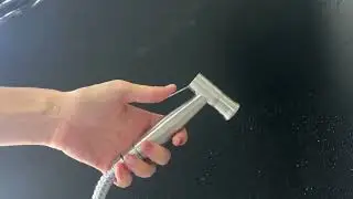 5604 Handheld Bidet Sprayer Toilet Stainless Steel Brushed Nickel Cloth Diaper Bidet Toilet Sprayer