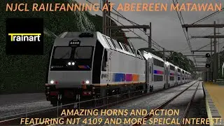 NJCL railfanning at Aberdeen Matawan