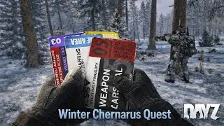 Completing the Winter Chernarus Keycard & Bunker Quest | DayZ