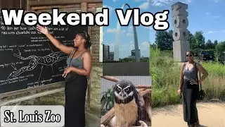 VLOG 20: Weekend Trip to St. Louis (Zoo, Cardinals, Hotel Room Tour)