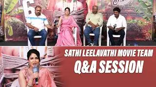 Sathi Leelavathi Movie Team Q&A Session With Media at Release Date Announcement Press Meet