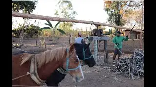 Engenho de cana antigo - mestre do saber Jo&atilde;o Pinheiro -MG