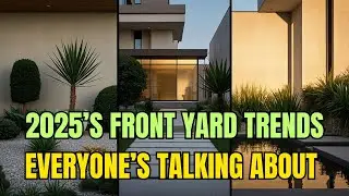 🌿 2025 Small Front Yard Makeover Ideas | Modern Minimalist Design Tips for Effortless Curb Appeal