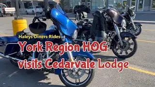 York Region HOG visits Cedarvale Lodge