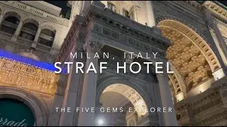 Hotel STRAF, Milan, Italy - Complete Luxury Tour and Review (2025)