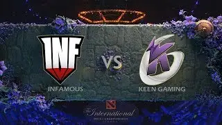 INFAMOUS VS KEEN GAMING - TI9 ELIMINATION! - THE INTERNATIONAL 2019 DOTA 2/Lower Bracket R1