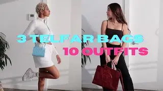 TELFAR LOOKBOOK | how to style telfar bags | on the go