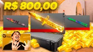 ACREDITE... ESSA CAIXA DROPA FACA 100% DAS VEZES NO STANDOFF 2!! (gastei 800 reais nela)