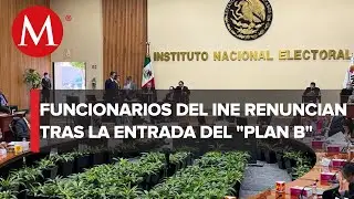 Tras entrada en vigor de 'Plan B', funcionarios del INE comienzan a presentar renuncias