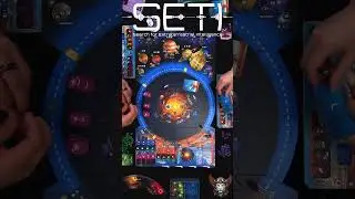🛰️🚀 SETI Setup in 30 Seconds - Timelapse 🚀🛰️ #setiboardgame  #czechgamesedition #skytigergaming