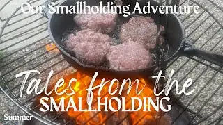 Outdoor Cooking with Free Food, Morning with the Animals and Food Thoughts