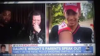 Daunte Wright's Parents April 13 2021
