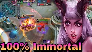 100% IMMORTAL - ALICE BEST BUILD 2021 | ALICE TOP GLOBAL FULL GAMEPLAY | ALICE MOBILE LEGENDS