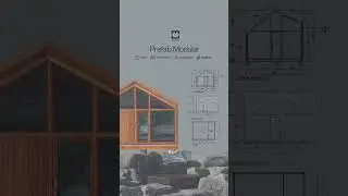 Rumah Prefab Solusi membangun rumah dengan cepat dan efisien.. #rumahmodular