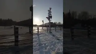 2ТЭ10МК-2895 с грузовым следует по ст. Осиповичи 1  #railway #поездавидео