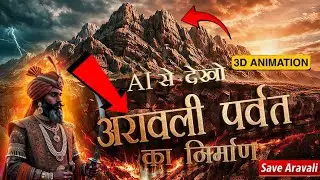 Creation of Aravalli Mountains | Ground Reality Explained | 3D ANIMATION