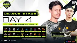 2023 PMRS League Stage | Day 4 | PUBG MOBILE Rivalry Series