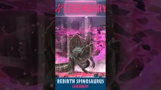 REBIRTH SPINOSAURUS UNLOCKED IN JURASSIC WORLD ALIVE