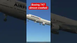 Boeing 747 takeoff | Almost crashed | Infinite Flight ✈️ #asmrgameplay