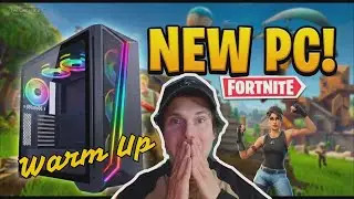 Тестирование нового ПК в первый раз - разминочная карта Fortnite.