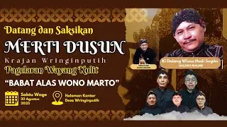 🔴 LIVE | Pagelaran Wayang Kulit Merti Dusun KRAJAN WRINGINPUTIH | Ki Dalang WISNU HADI SUGITO