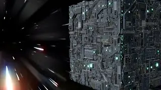 STAR TREK BORG CUBE AMBIENT TRANSWARP / AUTHENTIC SOUNDS / SCI-FI AMBIENCE ASMR 