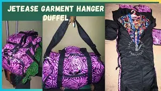 JetEase Convertible Duffle | Сумка-вешалка для одежды + Реальная вместимость