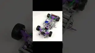 3D printed RC Muscle Car chassis #rccar #rcdrift #3dprinted #shorts