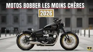 7 motos bobber les moins ch&egrave;res pour 2026