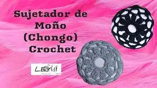 Bun Cover Clásico de Ganchillo  (Sujetador de Moño/chongo)