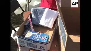 American Red Cross assisting victims of Hurricane Katrina