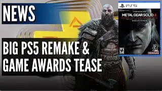Big PS5 Remake & Game Awards Tease - MGS4 Remake Next, God of War Fans Believe New Reveal Was Teased