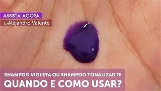 Quando usar o Shampoo violeta ou Shampoo tonalizante?