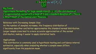 Ch 12 Sampling Distribution of X bar   Mu divided by SD