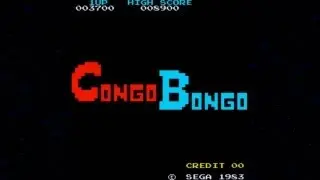 Congo Bongo 1983 Sega Mame Retro Arcade Games