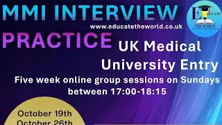 Five-Week MMI Interview Training Course - Session 5