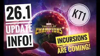 Version 26.1 Release Notes Are Out! Incursions Are Coming To MCOC In April!