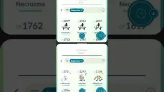 I am using two Pokemon GO for shiny Legendary trade in 💫🙂 #pokemongo#game#shiny#trade