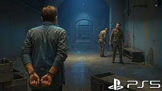 Uncharted 4 &ndash; Геймплей сцены тюремного боя | Без комментариев | Ультрареалистичная графика 4K