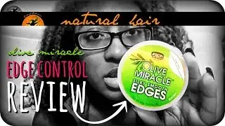 ╰☆╮Affordable EDGE CONTROL REVIEW! | Curls of Innocence