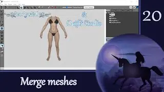 Outfit Studio 20: Merge Meshes