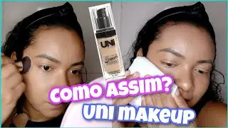 RESENHA DE BASE UNI MAKEUP ESTOU CHOCADA COM ESSA BASE