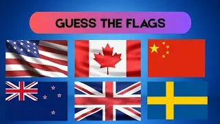 Only Geniuses Can Guess These Flags! 🌍