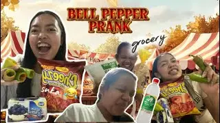 BELL PEPPER PRANK + GROCERY | SOBRANG LAPTRIP 😂 | MARAE JAYA PEROS