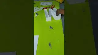 how to do open LED board letters