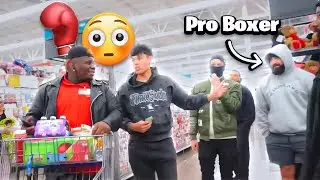 🥊 We Let Strangers Box a Professional Fighter (INSANE Results!)