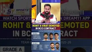 ROHIT-VIRAT DEMOTED IN BCCI CONTRACT #rohitsharma #viratkohli #bcci