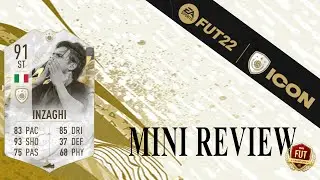 This underrated card is legit! | FIFA 22 | FILIPPO INZAGHI 91 PRIME ICON MOMENTS CARD PLAYER REVIEW